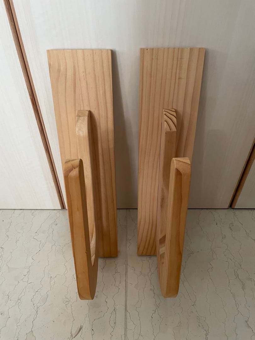 ☆未使用☆壁掛け用•サーフボードラック/木製☆