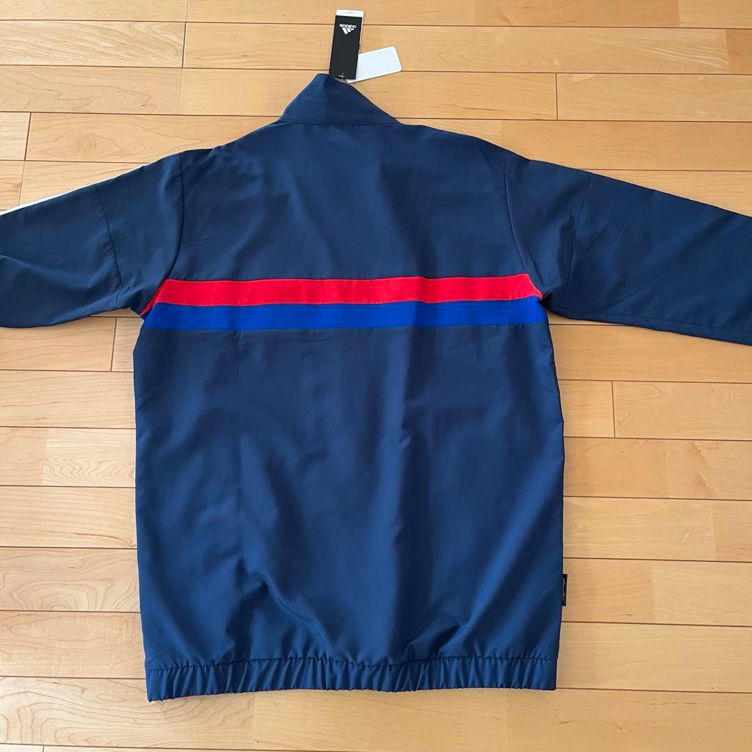 adidas ジャージ上下セット ネイビー/レッド/ホワイト 【XO】