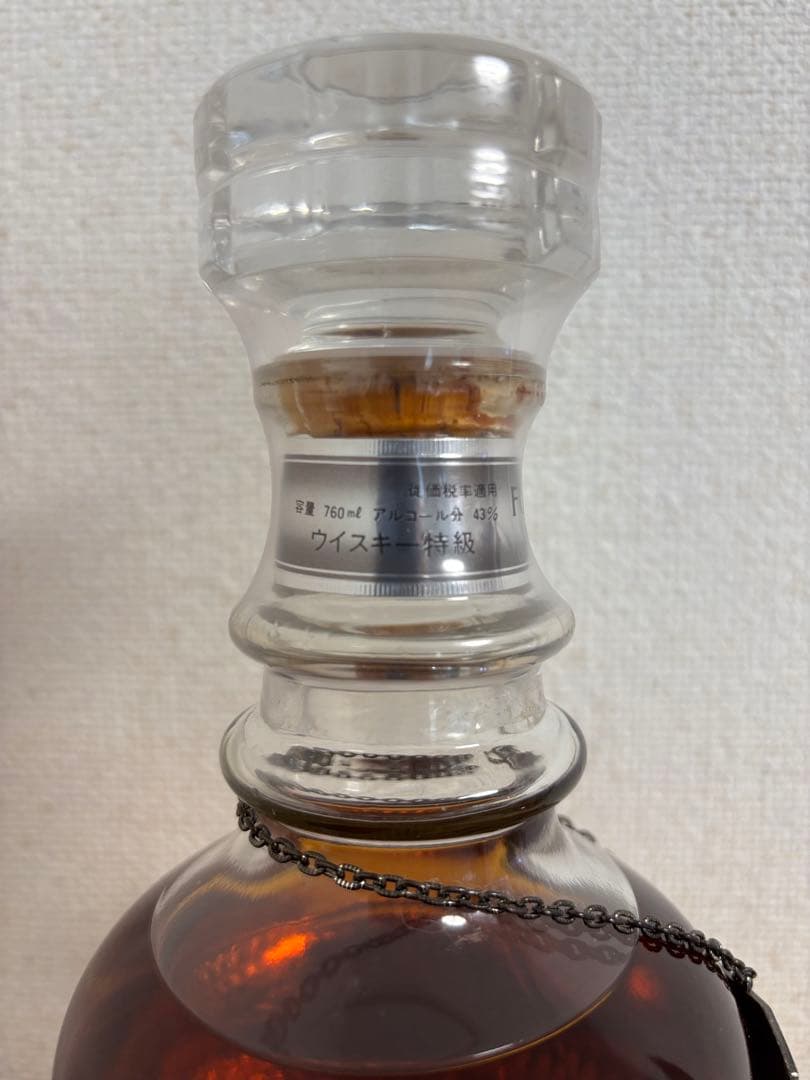 【未開栓】ニッカウヰスキー　フォーチュン'80 760ml