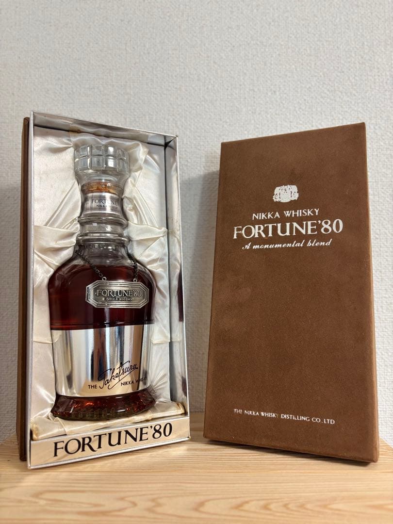 【未開栓】ニッカウヰスキー　フォーチュン'80 760ml