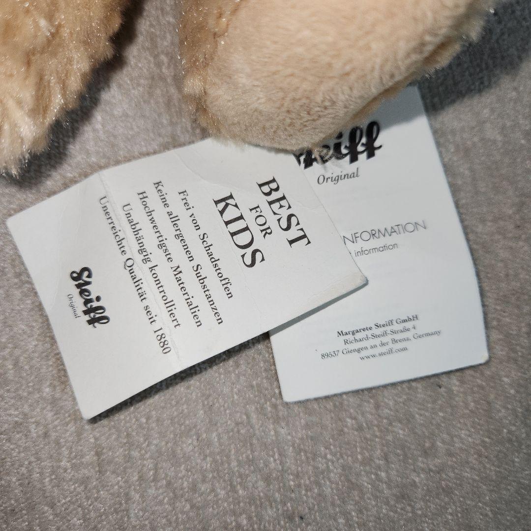 Steiff シュタイフ Hannes ハンス テディベア