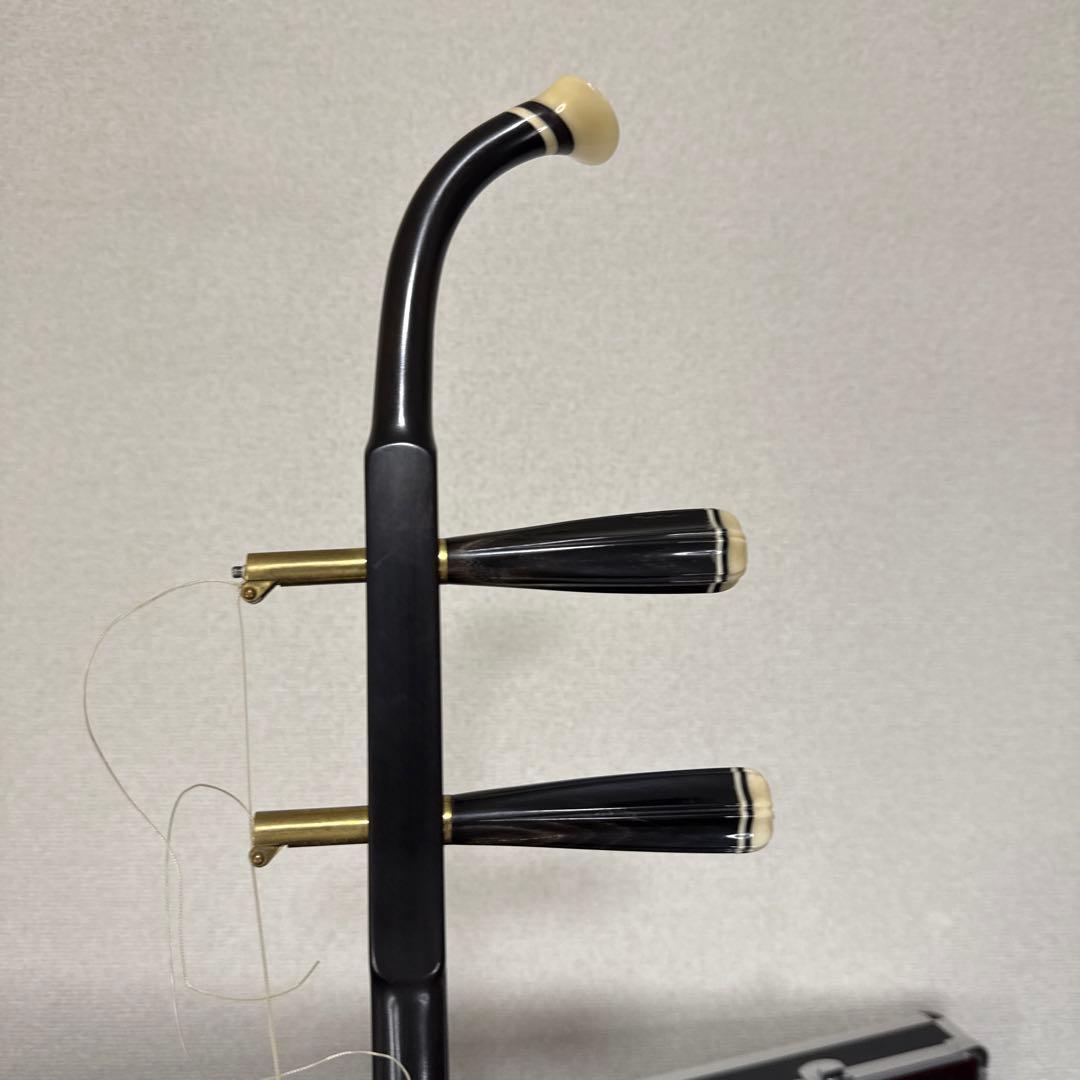 高級 二胡 天華之韻 弦楽器 民族楽器 ハードケース 弓付属