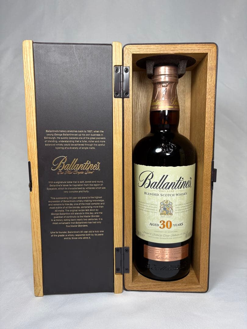 【未開栓・箱付】 バランタイン(Ballantine's)3本セット【旧ボトル】