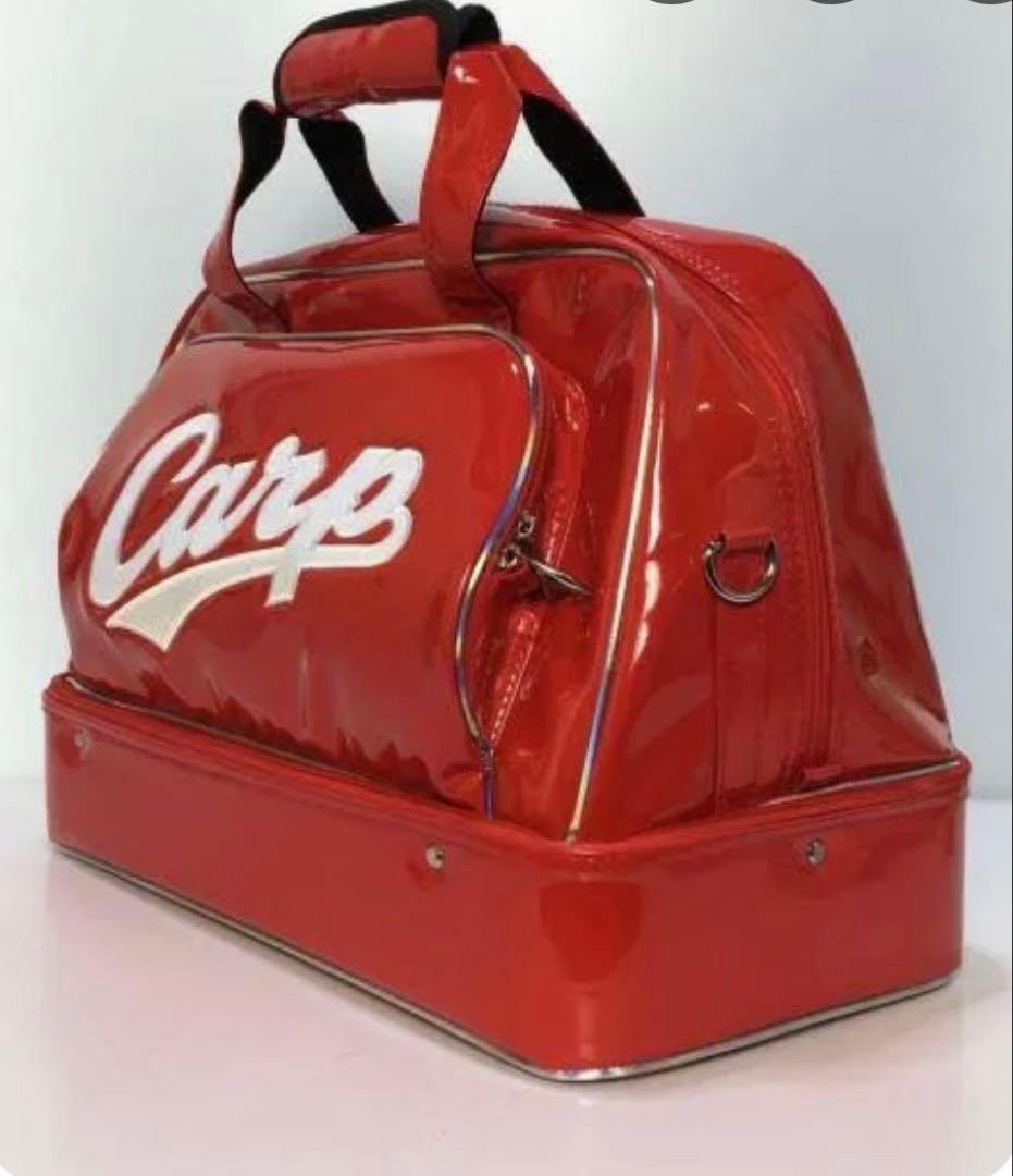 広島カープ　エナメルバッグ