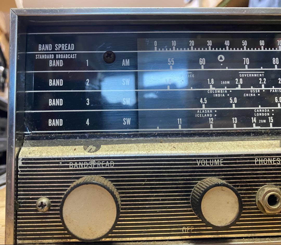 Hallicrafters sw-500 短波　受信機　ジャンク