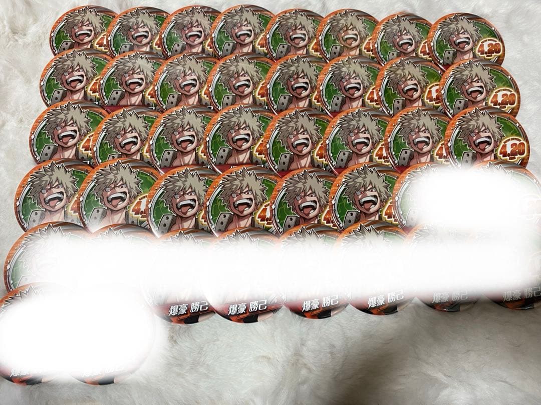 爆豪勝己 缶バッジ バースデー缶バッジ2022 ジャンプ ヒロアカ