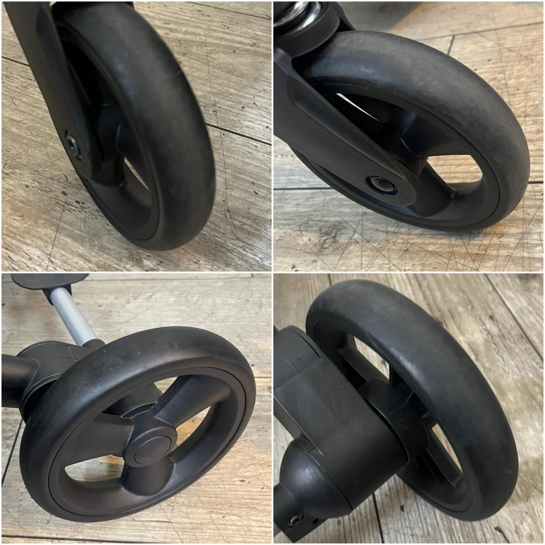 美品★折りたたみワンタッチショッピングカート ブレーキ付き 保冷バッグタイプ