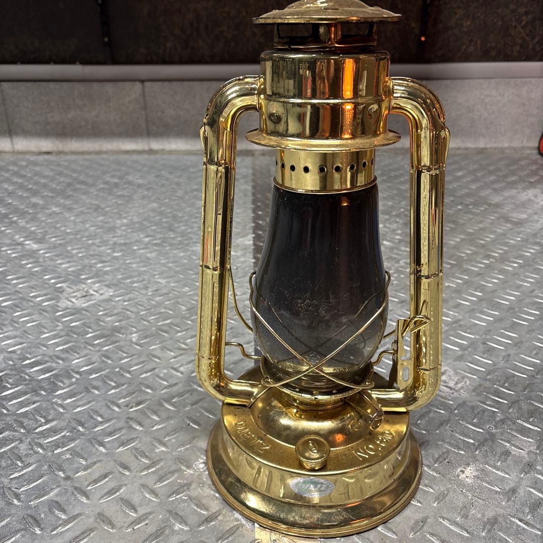 真鍮製オイルランタン　DIETZ 80