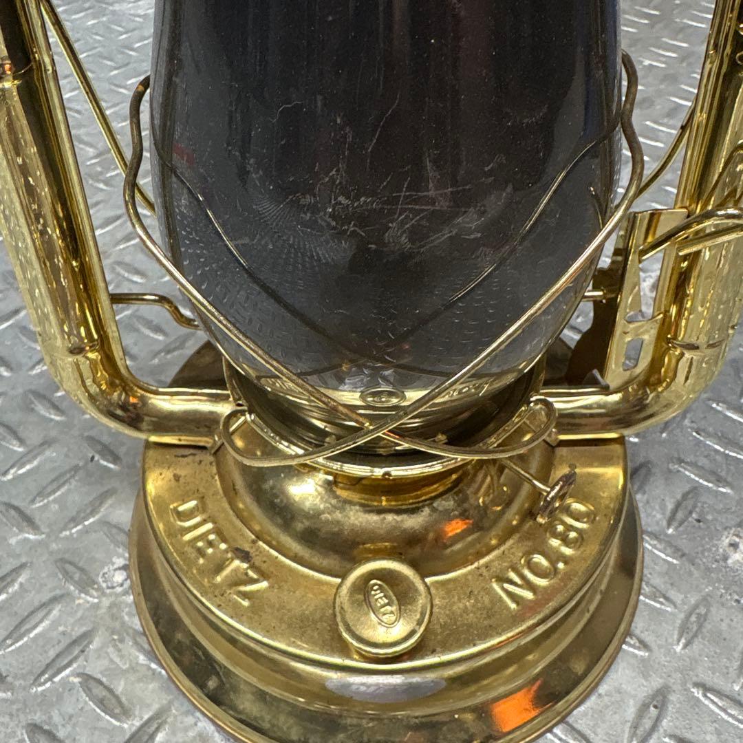 真鍮製オイルランタン　DIETZ 80