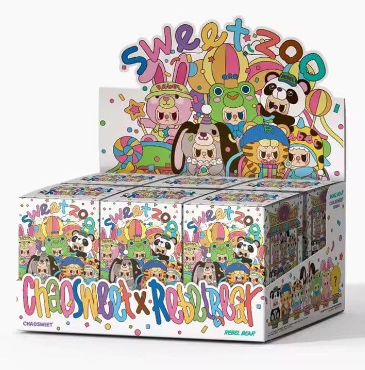 CHAOSWEET REBEL BEAR SWEET ZOO シリーズぬいぐるみ