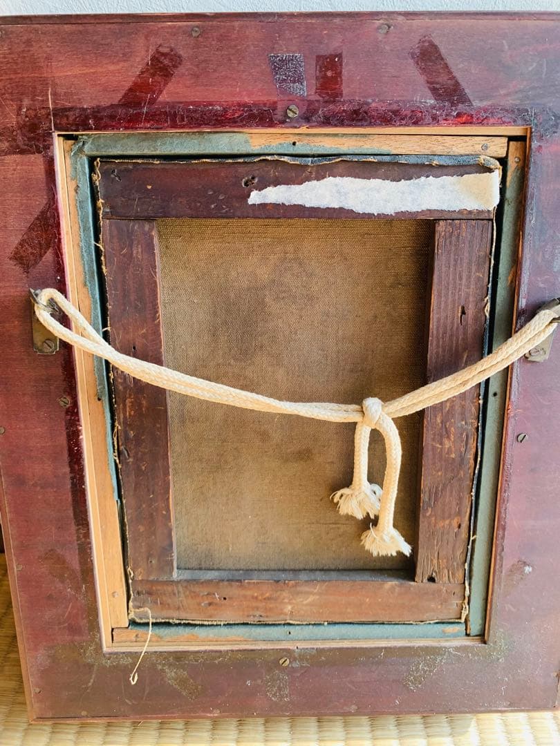 19世紀人物油絵