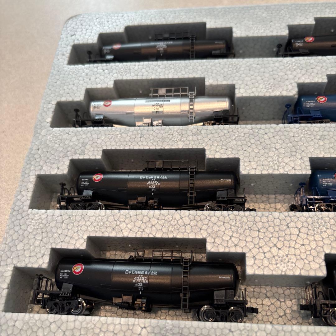 KATO 10-1515 タキ43000日本石油輸送(黒・青・シルバー)8両