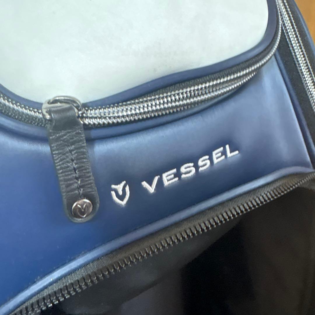 Vessel キャディバッグ ホワイト/ブラックLux Cart JP 9型