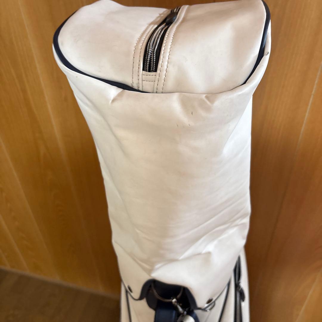 Vessel キャディバッグ ホワイト/ブラックLux Cart JP 9型