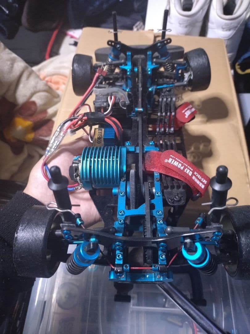 《最終値下げ出品25日まで》TRF415 ドリフト4WDケツカキ仕様