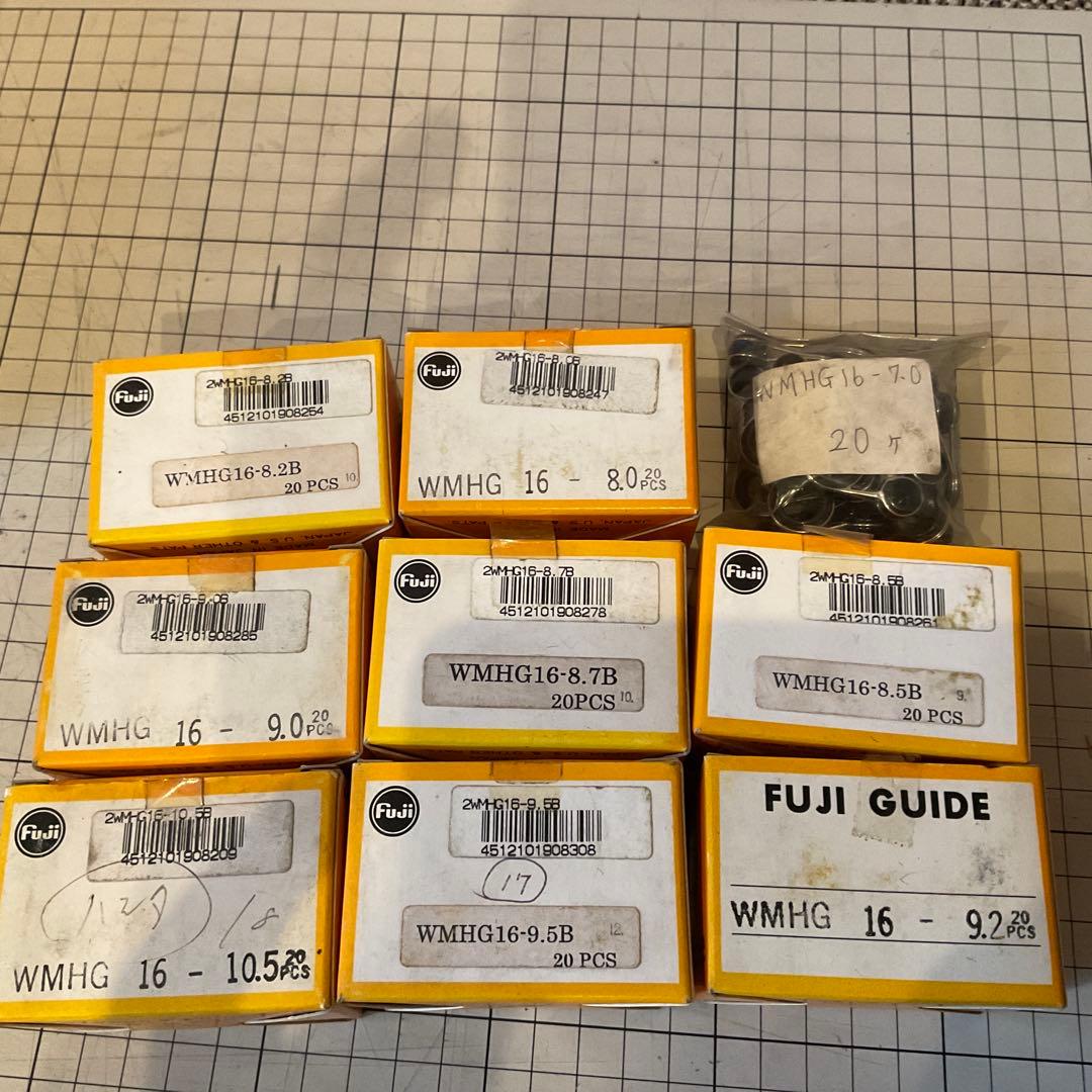 デッド　振出投竿用　フジ ガイド　ＷＭＨＧ　16 　Fuji　日本製　まとめ売り