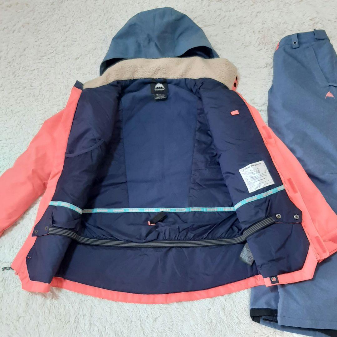 美品　BURTON バートン ジュニア　女の子　　セットアップ　スノーウェア