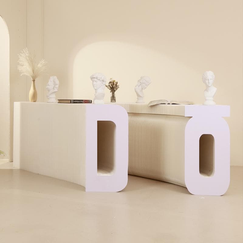 ディスプレイラック D字型展示台 店舗用品 陳列台長さ2-3ｍ高さ98㎝幅42㎝