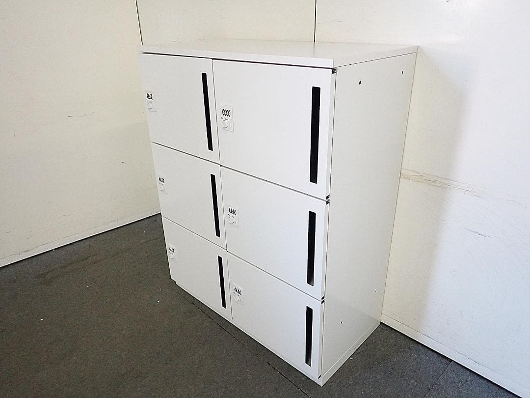 引取り限定　プラス　6人用パーソナルロッカー　59-0128