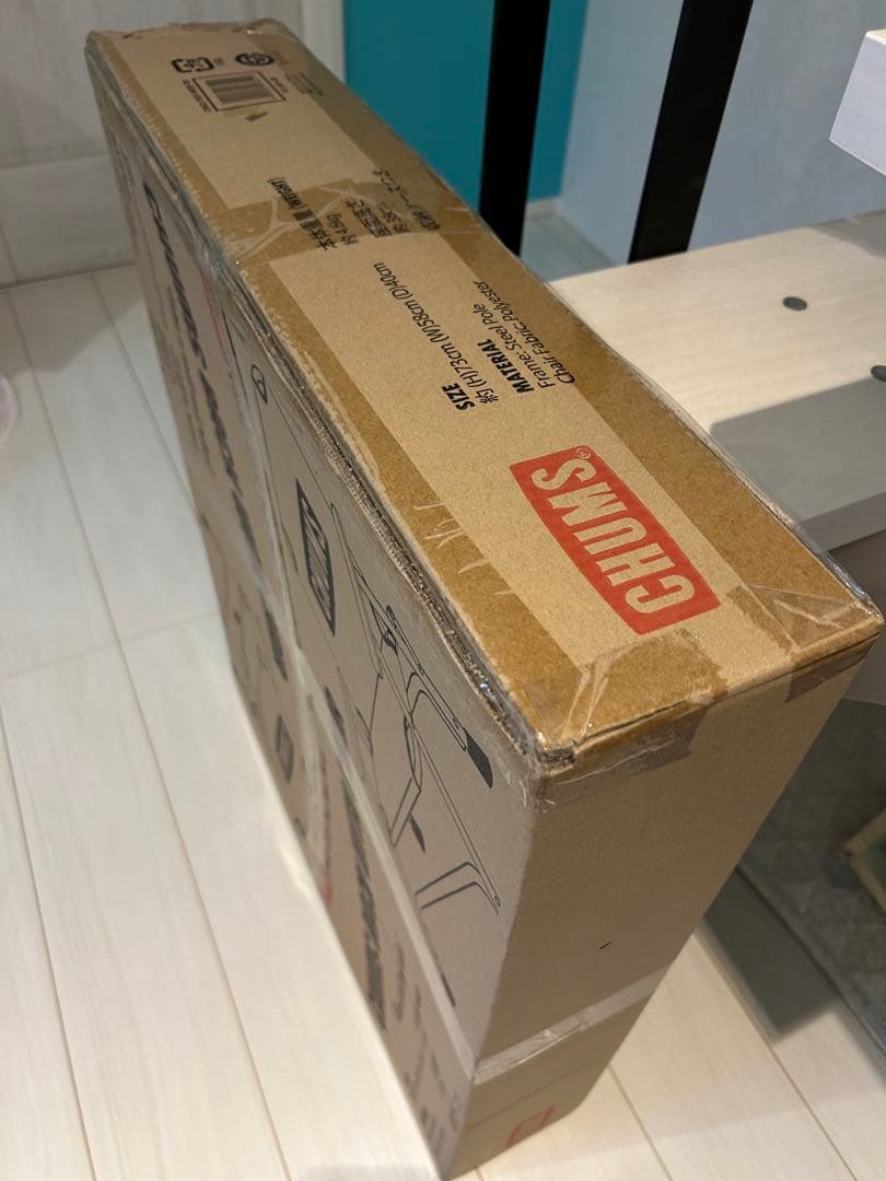 期間限定【廃番カラー】CHUMS チャムス　バックウィズチェア　レッド/ネイビー