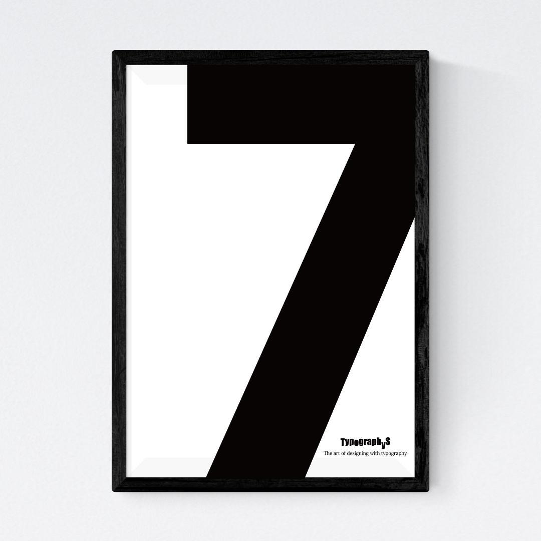 【A2】TYPOGRAPHYSアートポスター（大型A2サイズ）#3747