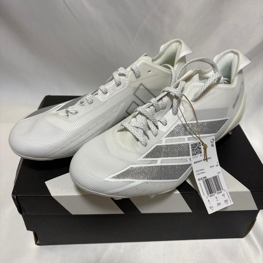 Adizero Electric Ⅱ Cleats WHT/SIL 26.5　U