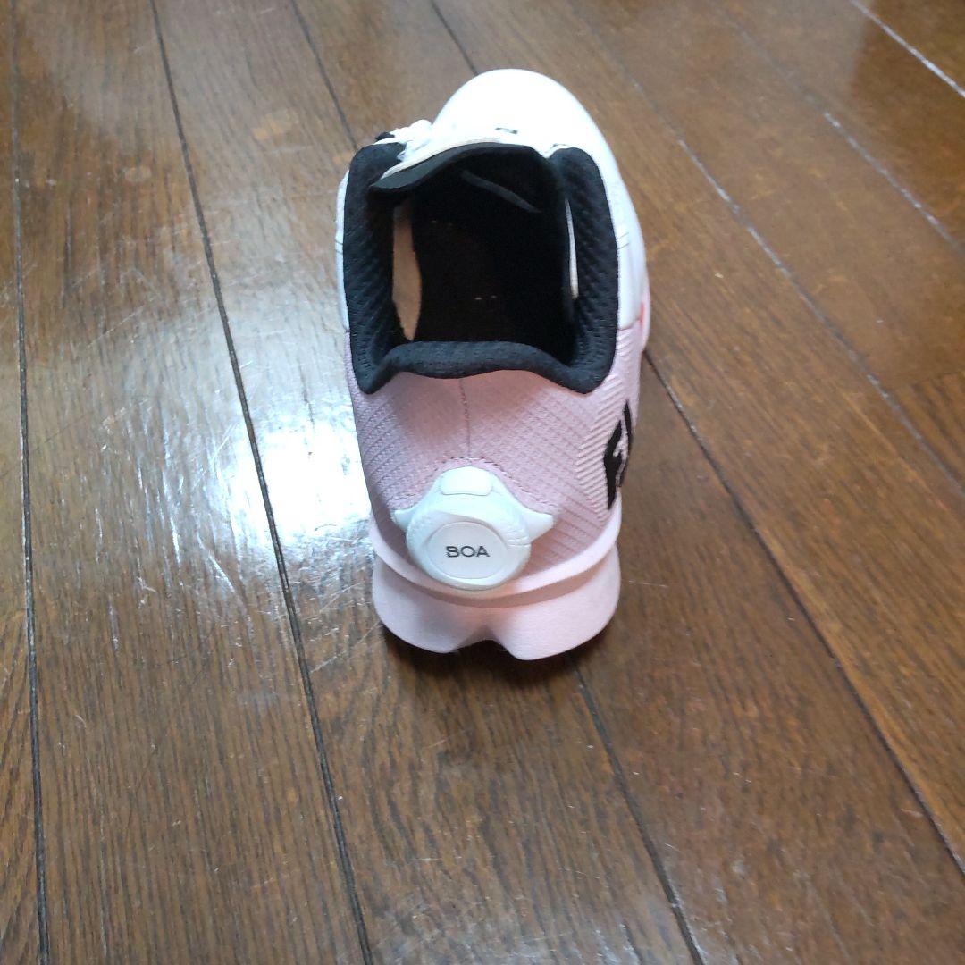 FJ FUEL ゴルフシューズ BOAシステム ホワイト/ピンク