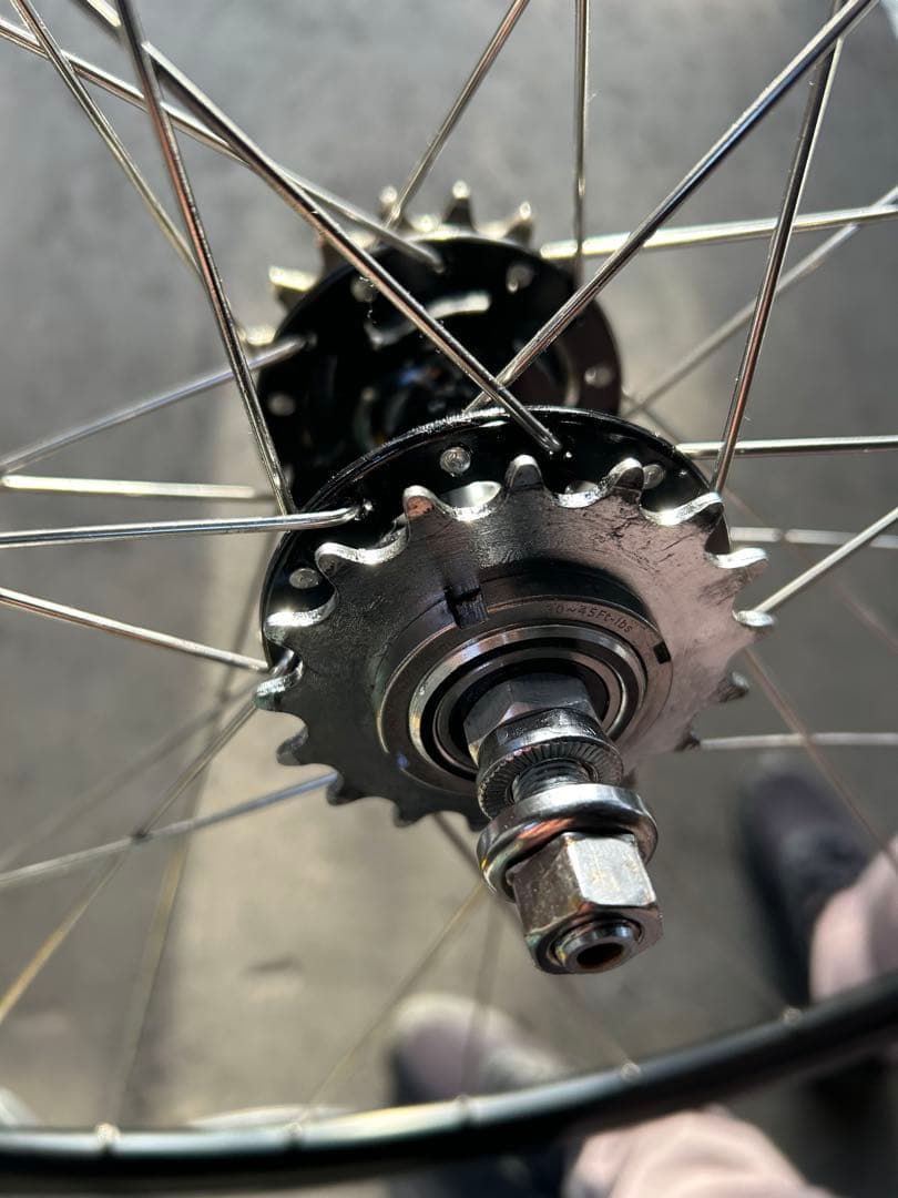 ピスト　ホイール　前後セット