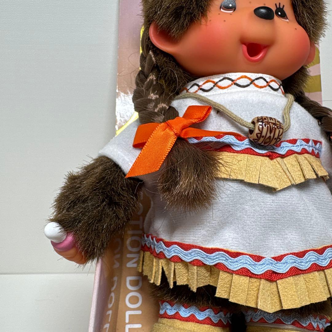新品 2009年発売 インディアン 女の子 モンチッチ 3104