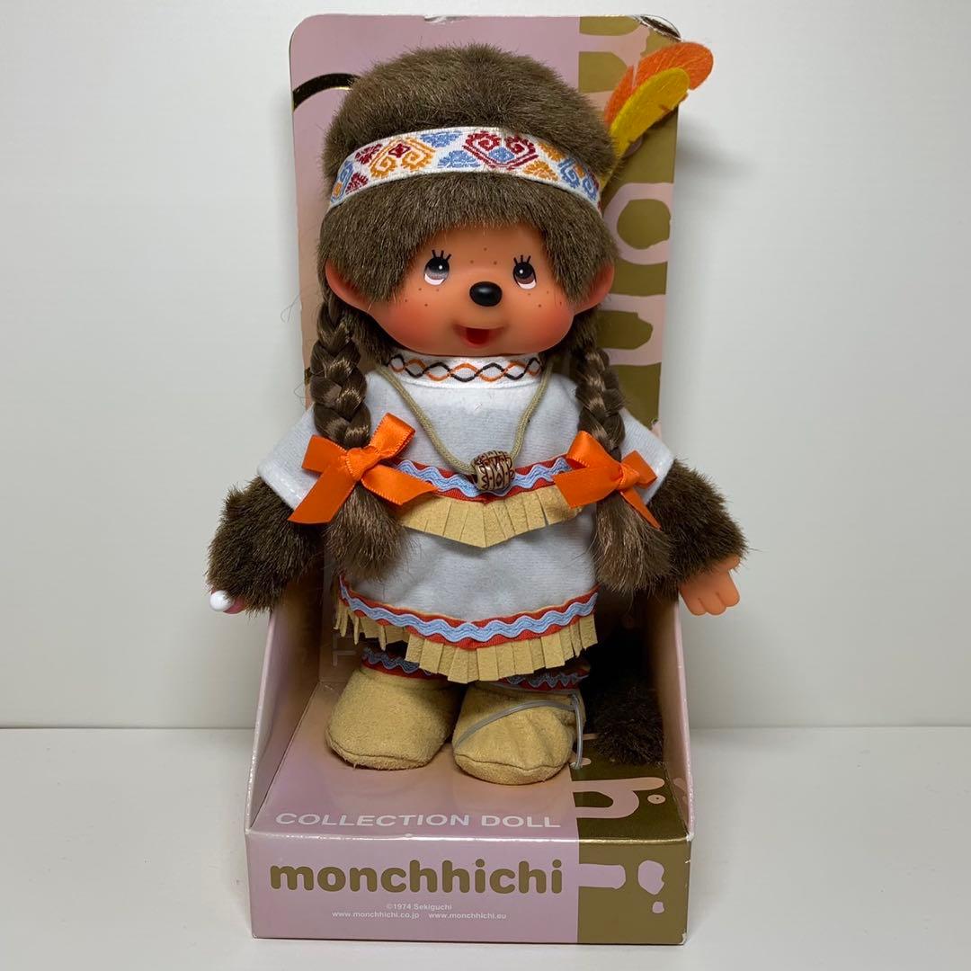 新品 2009年発売 インディアン 女の子 モンチッチ 3104