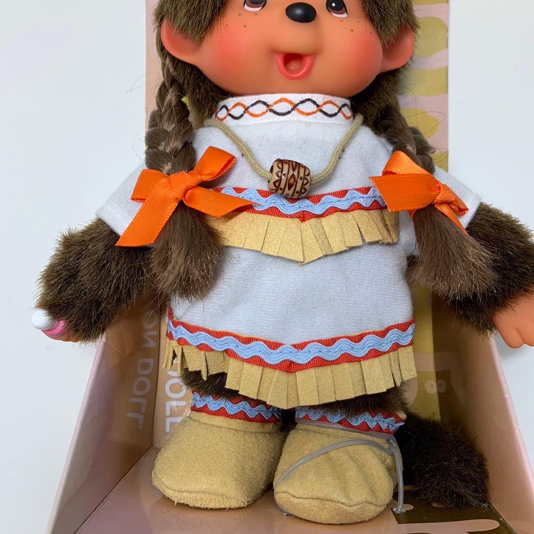 新品 2009年発売 インディアン 女の子 モンチッチ 3104