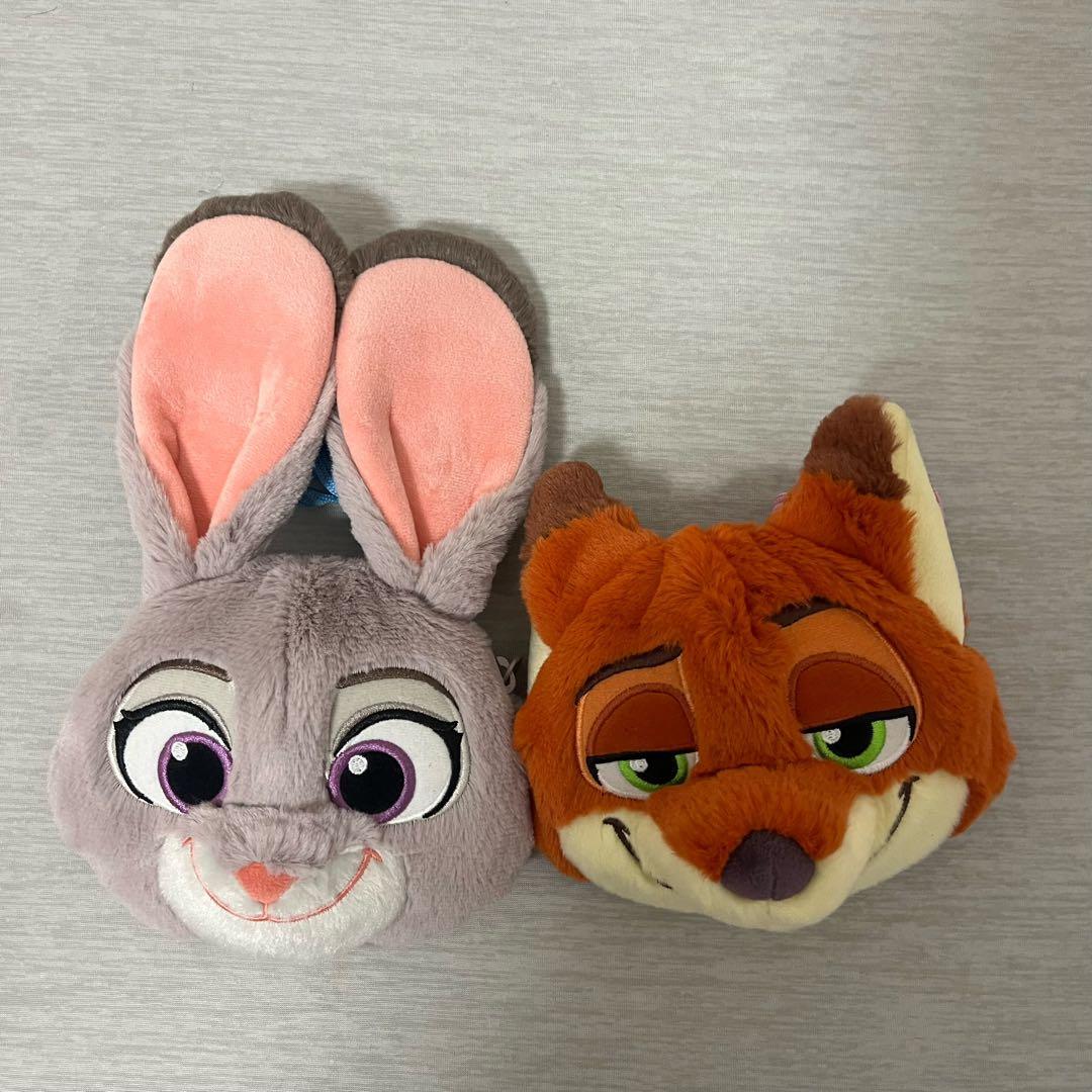 《4点》ズートピア ニック ジュディ ファンキャップマフラー・ショルダーバッグ