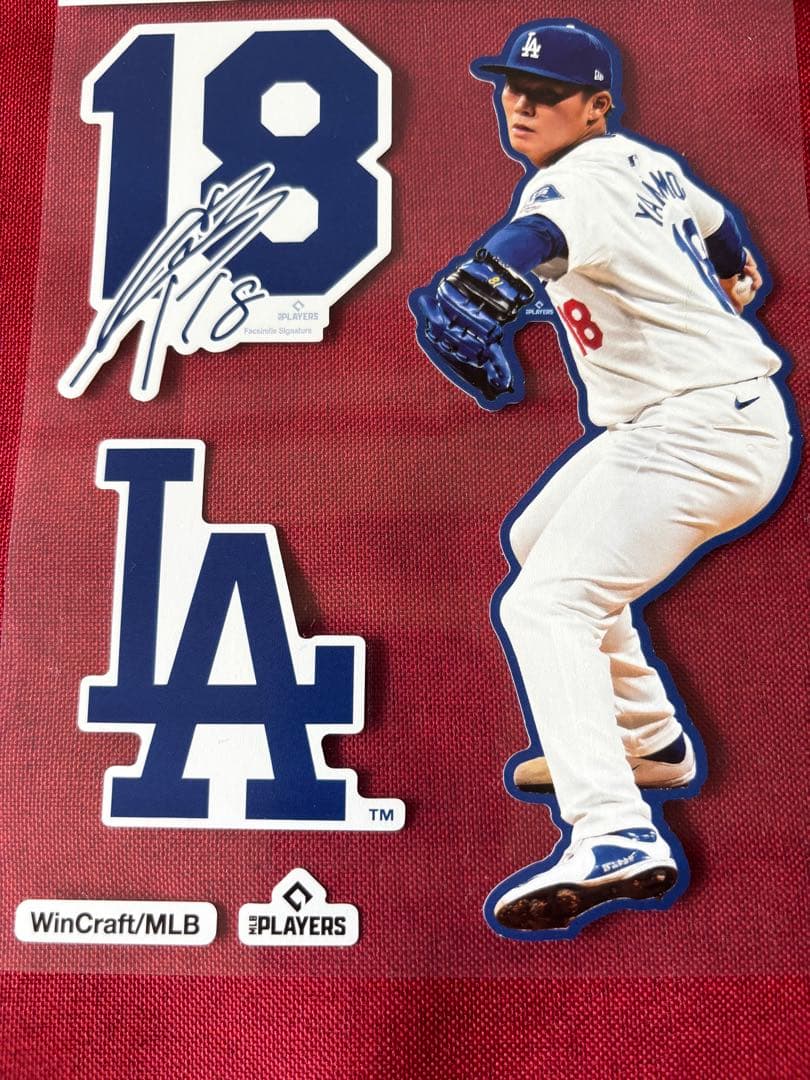 【新品】LA ドジャース山本投手-公式ショップレア品