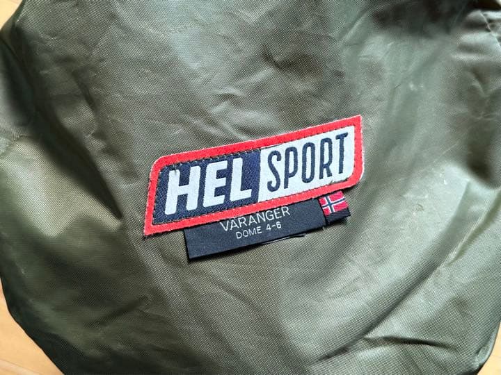 ヘルスポート バランゲルドーム4-6 グランドシート付き 国内正規品 中古美品