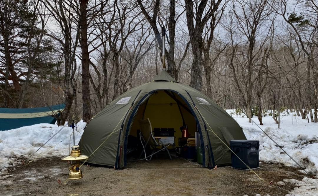 ヘルスポート バランゲルドーム4-6 グランドシート付き 国内正規品 中古美品