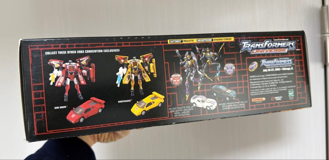 ルーレット&シャドーストライカー トランスフォーマー ユニバース