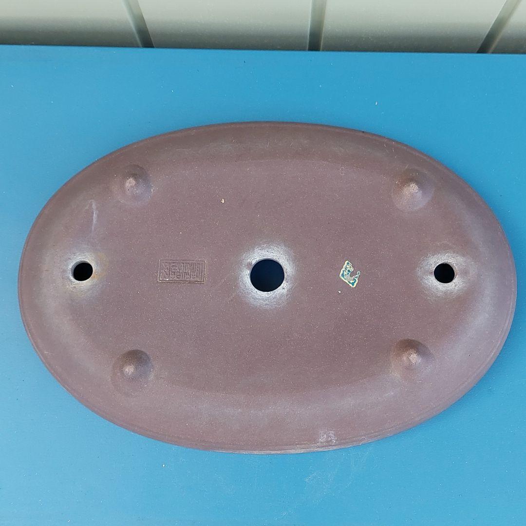 盆栽鉢　ミニ盆栽鉢　山秋　常滑焼