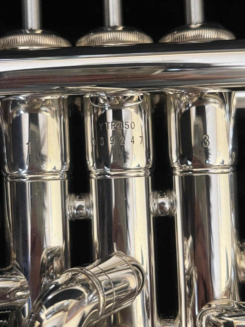 Yamaha トランペット シルバー仕上げ
