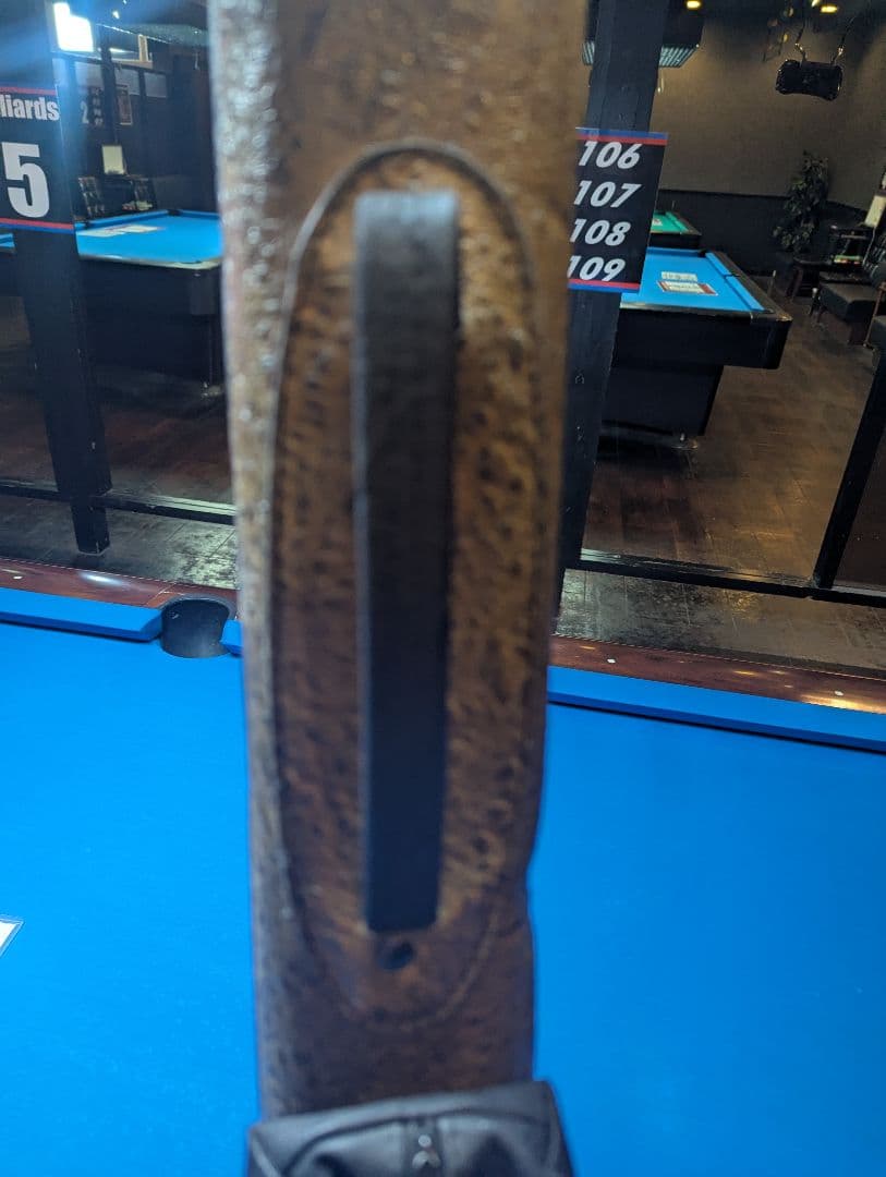 ビリヤードキューケース 2×3茶 黒