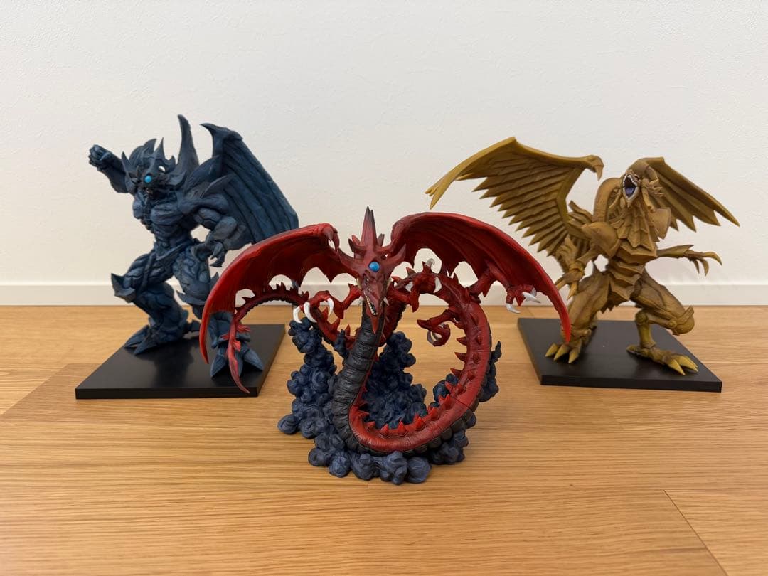 一番くじ　遊戯王シリーズ　vol.4　三幻神顕現　フィギュア3体セット