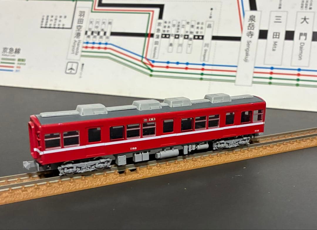 管理番号1739 京急 旧1000形（分散冷房車）キット組立品 4両