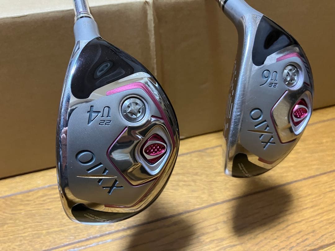 ゼクシオ8 レディース クラブセット 10本(L/ボルドー)