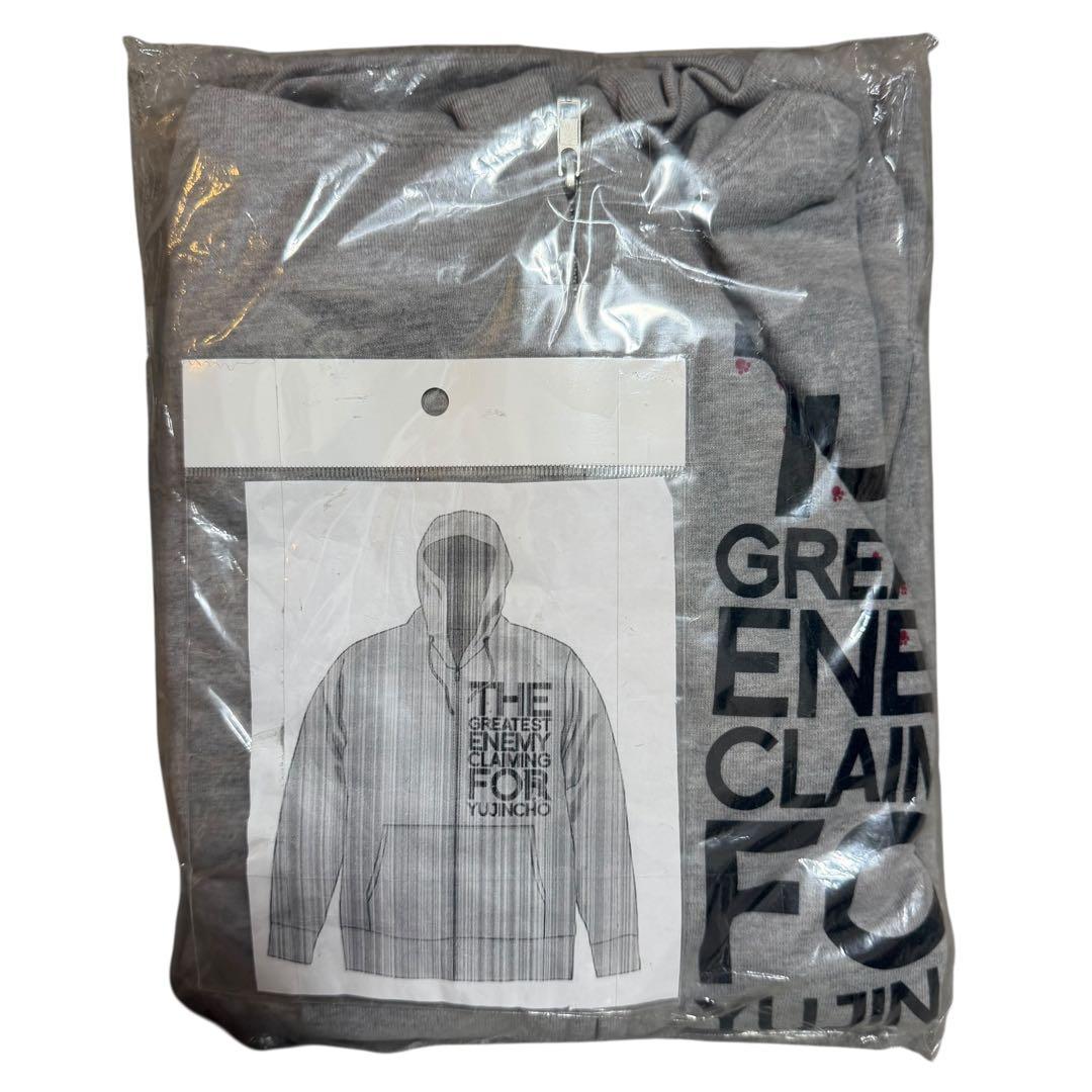 【新品未開封】夏目友人帳 用心棒 ニャンコ先生 ジップパーカー グレー