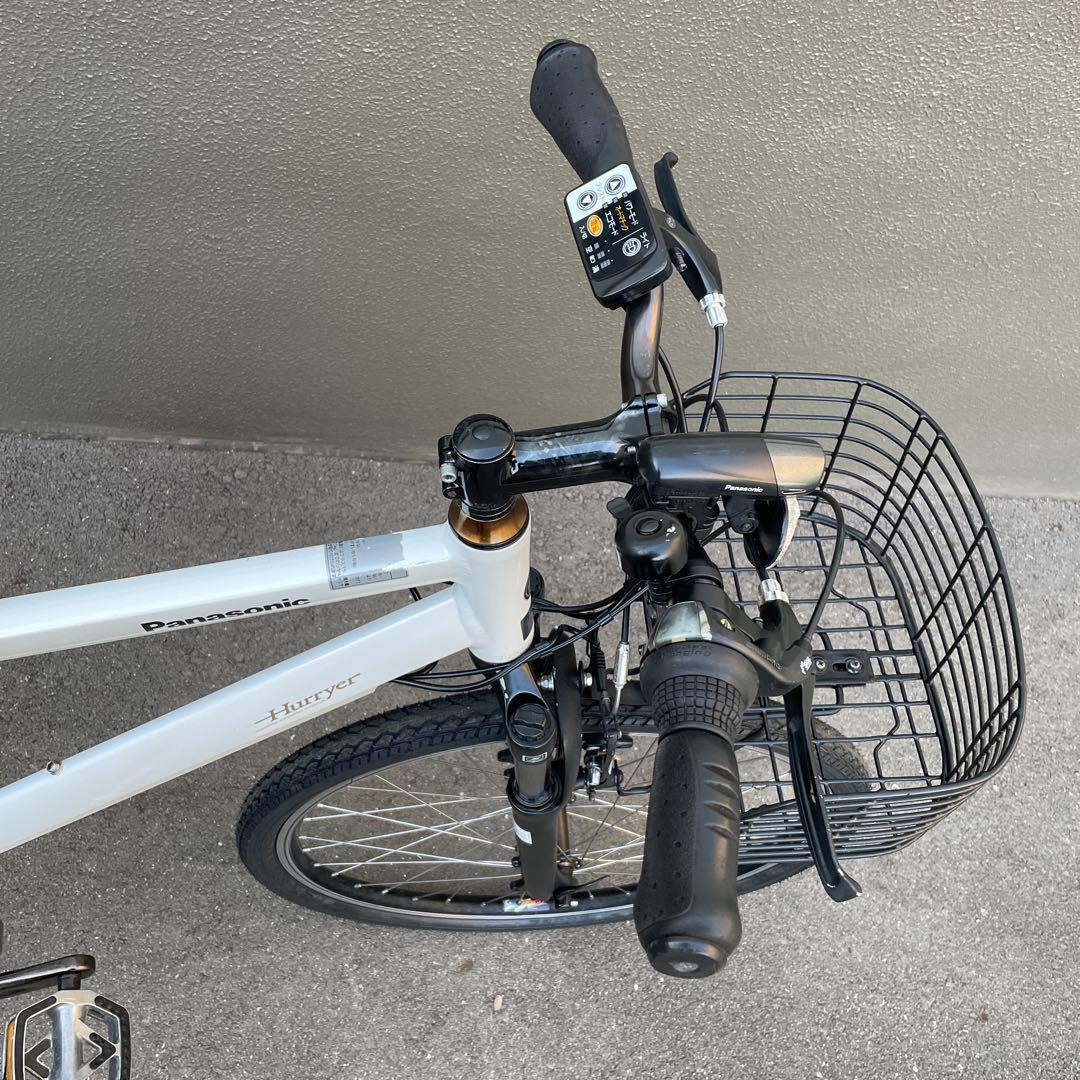 パナソニック電動アシスト自転車26インチ スポーツ型 ホワイト