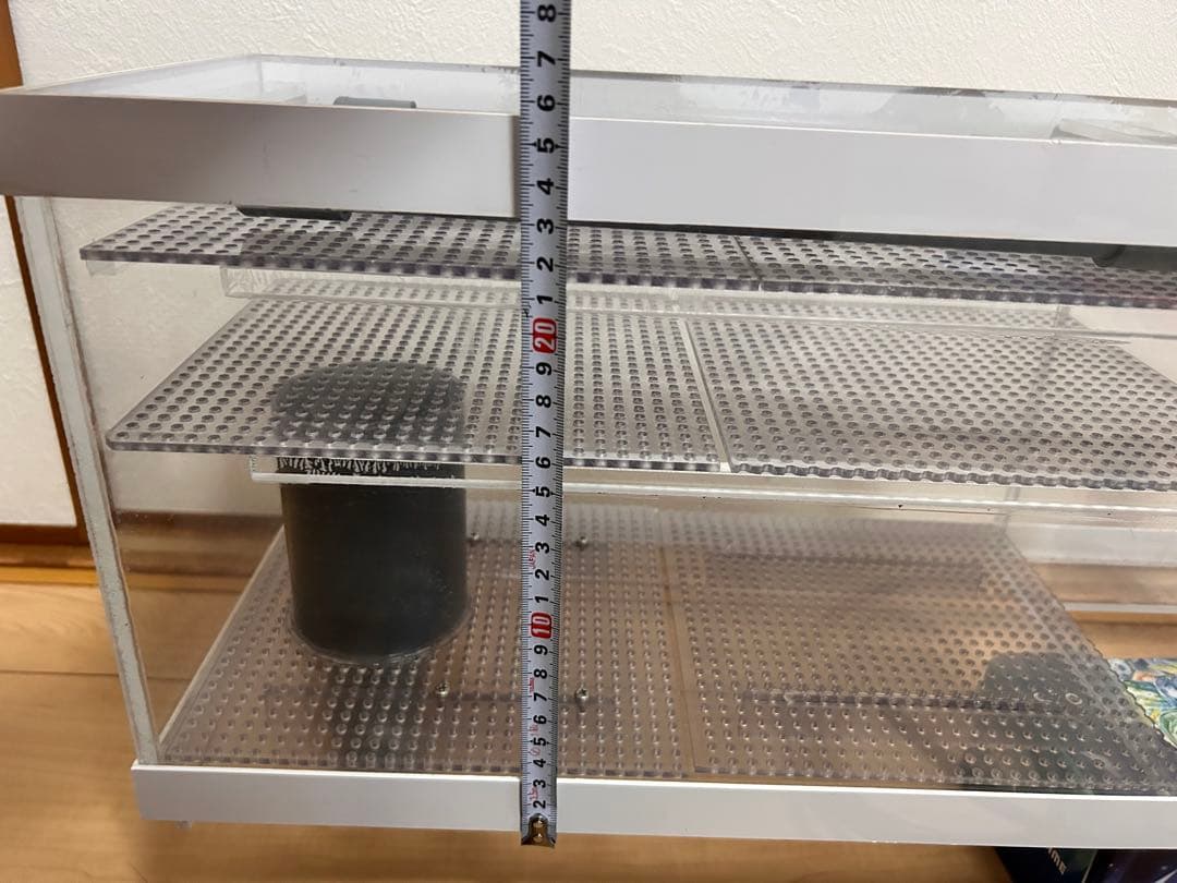 60cm上部濾過ウェット&ドライフィルターとレイシーポリプセット