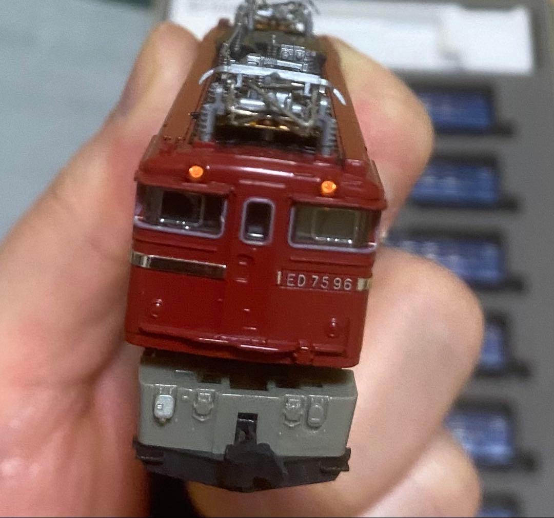 KATO ED75 耐寒型 + 12系客車 6両セット 動作確認済 Nゲージ