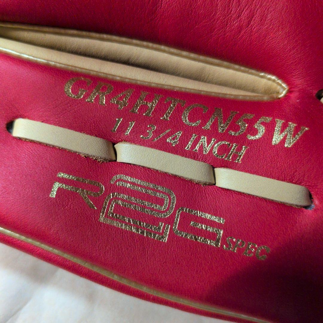 ローリングス:左投げ:大人用:軟式用グラブ:11.75インチ:色:スカーレット他