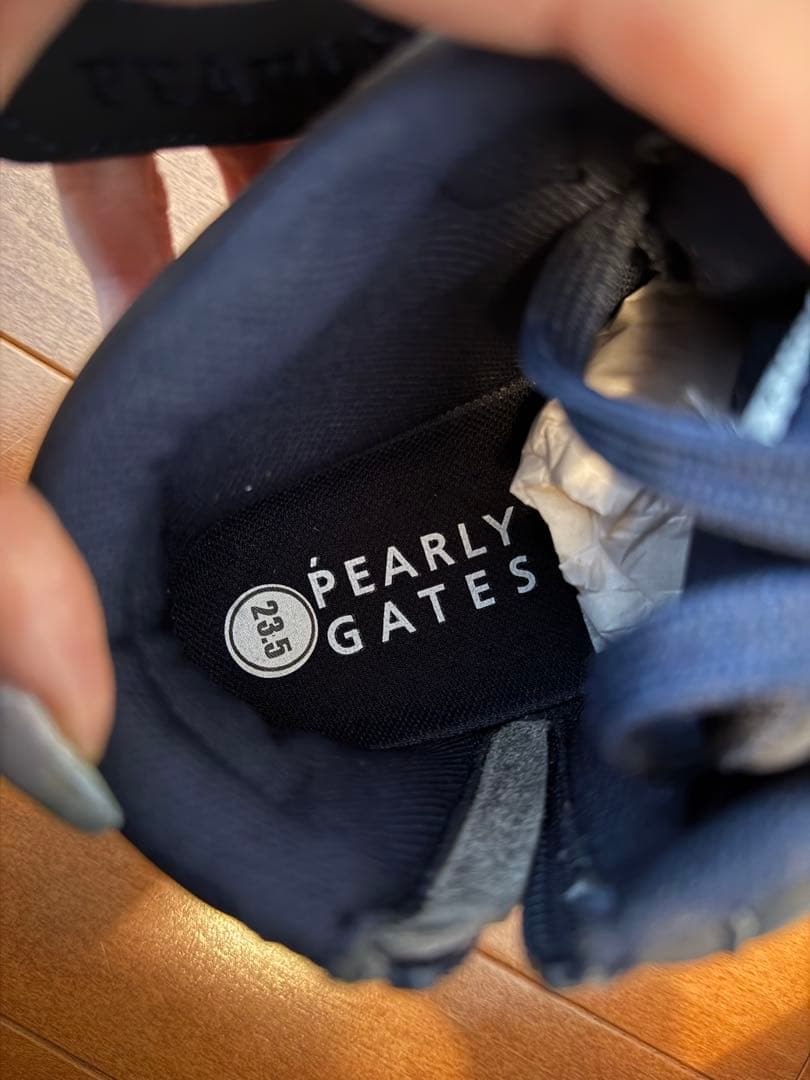 正規品！新品！パーリーゲイツ ゴルフシューズ23.5 普段使いにも！