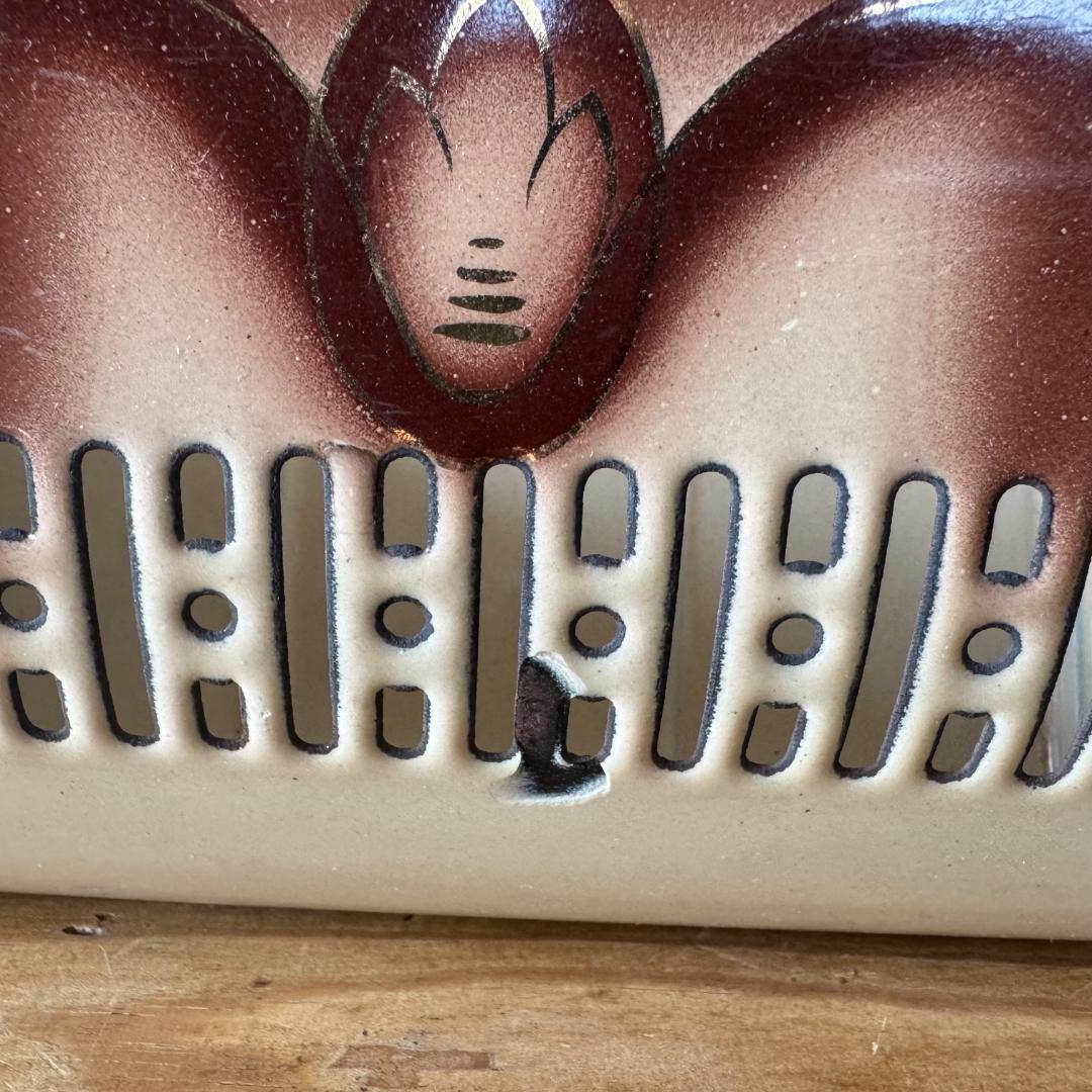 ドイツ　ヴィンテージ　ホーロー　オニオンラック　カップホルダー　アンティーク