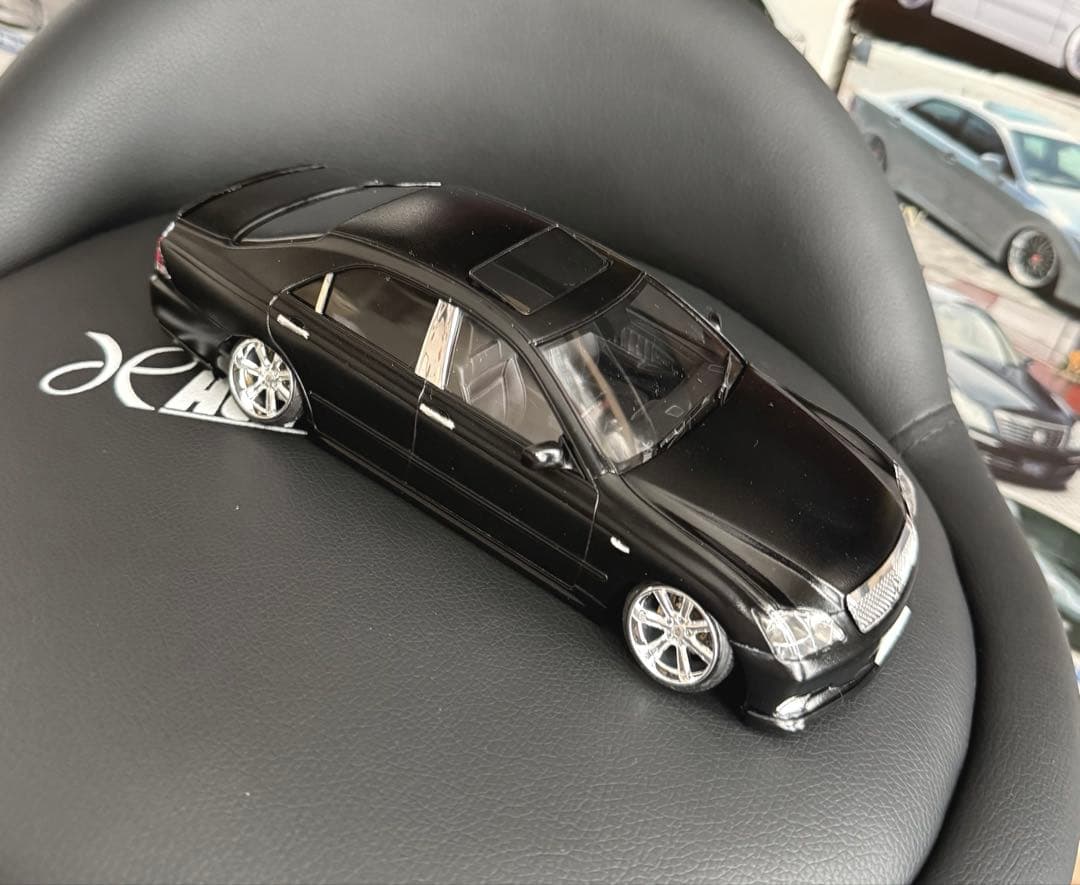 アオシマ GRS182 クラウン アスリート 深リム仕様